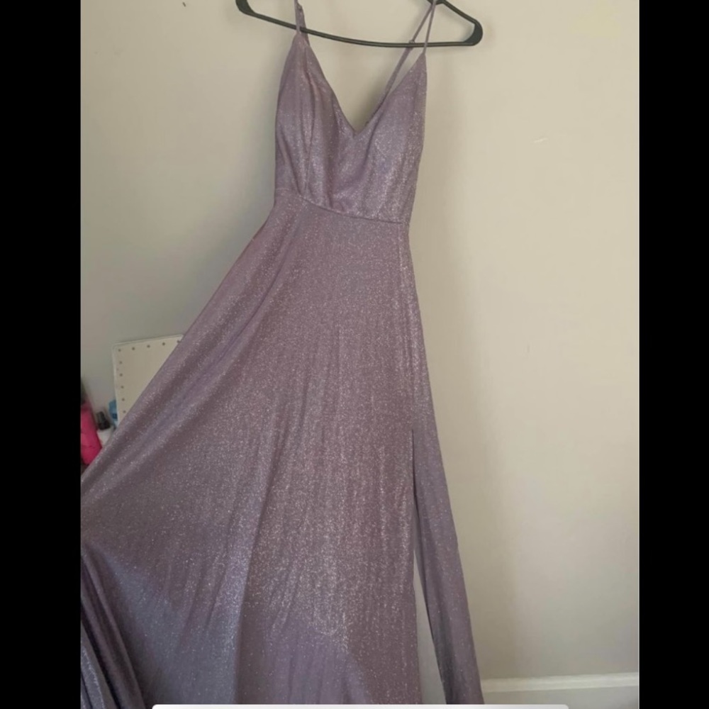 Windsor Purple Sparkle Party Dress